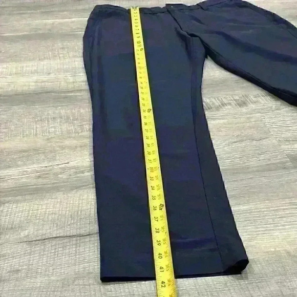 Foot Joy FJ Navy Golf Performance Pants Stretch Polyester Men's 34 x 32 Preppy - Picture 13 of 16